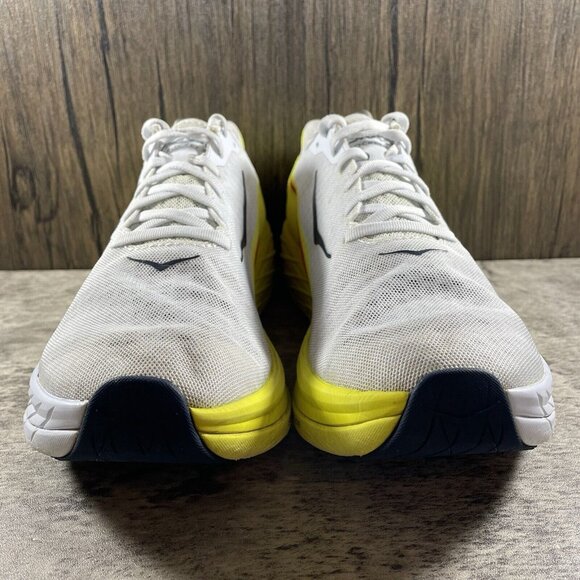 HOKA One One Unisex Rocket X Running Shoes White/Yellow Size 11.5 1113532 WEPR - Picture 5 of 10
